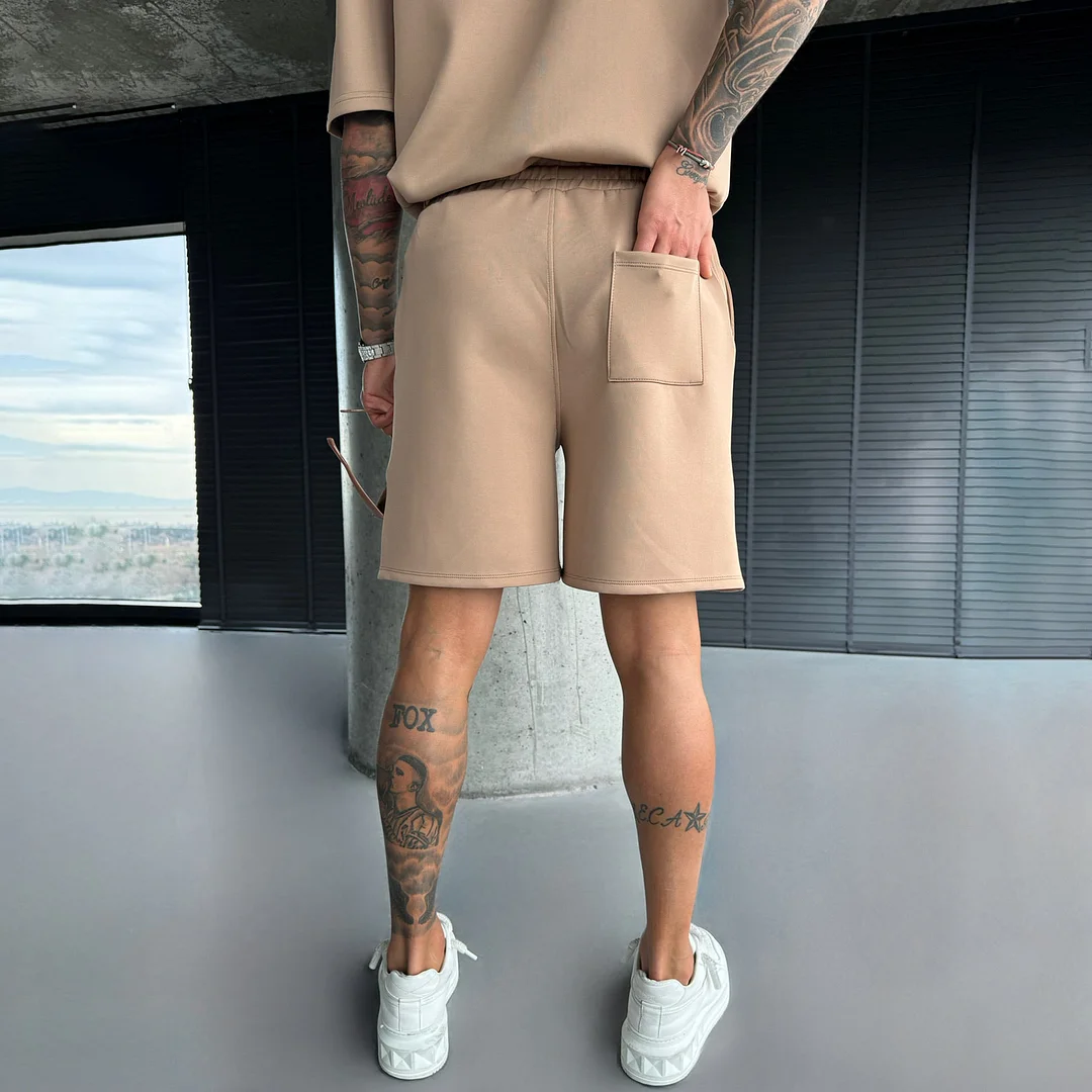 Loose Fit Seam Diver Shorts-inspireuse