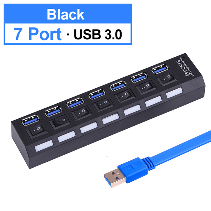 Multiple Ports High-Speed USB Hub | 168DEAL