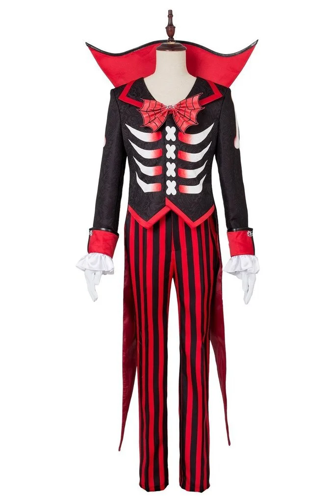 Mickey Mouse Halloween Costume Suit Tuxedo Black Red