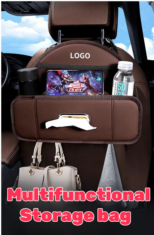 Multi-function large-capacity storage bag for cars