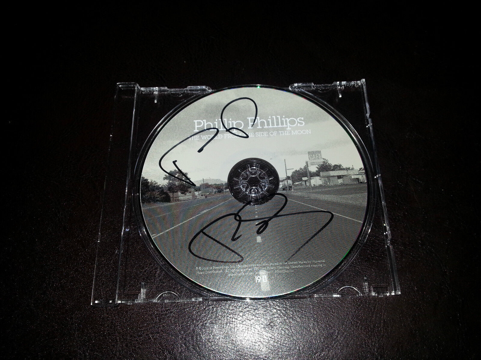 PHILLIP PHILLIPS 'GONE, GONE, GONE' AMERICAL IDOL SIGNED CD *COA 1