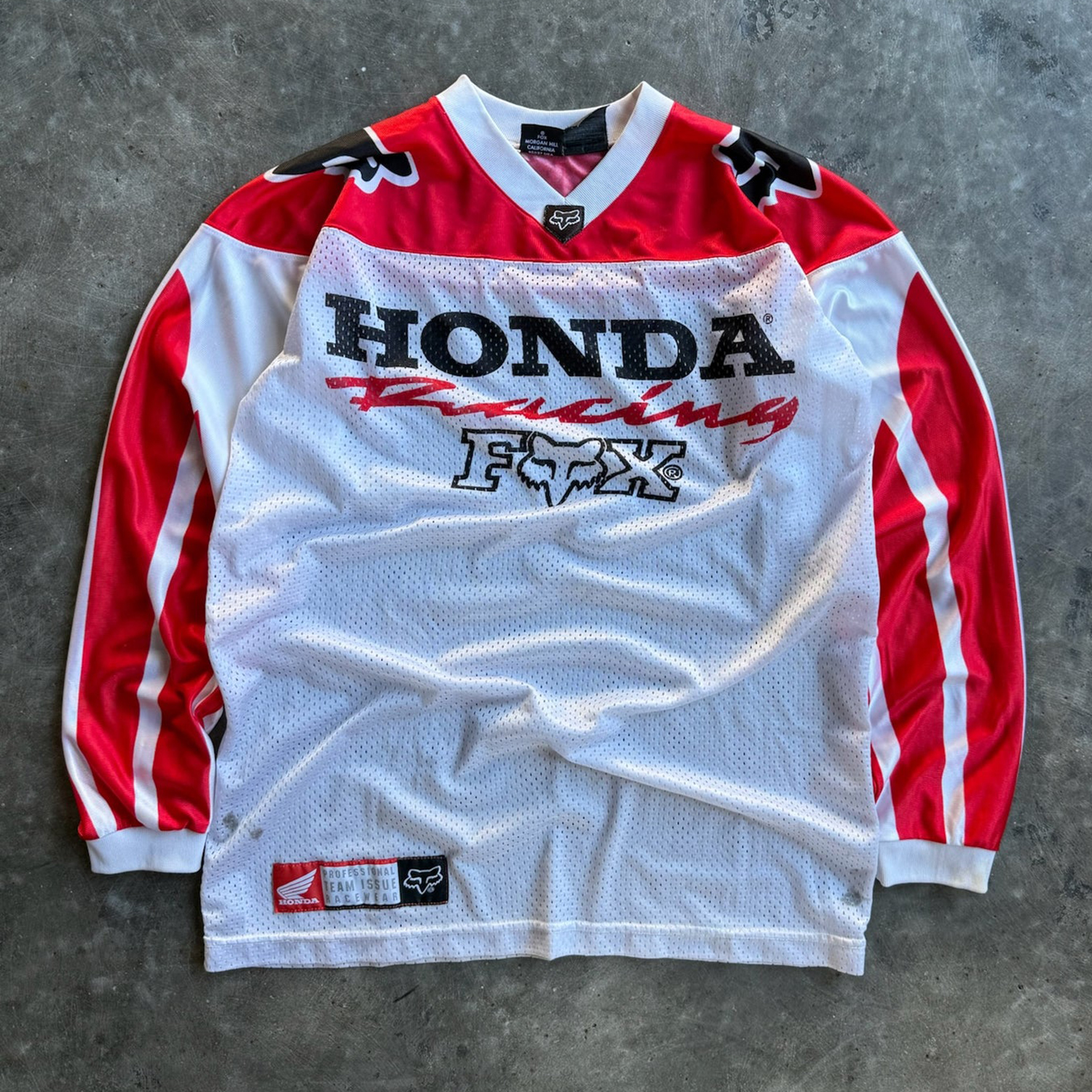 Racing Color Contrast Long Sleeve T-shirt / TECHWEAR CLUB / Techwear