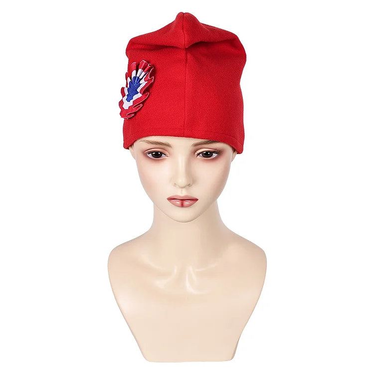 Red Phryges Cap Halloween Carnival Accessories Cosplay Hat Cap Props