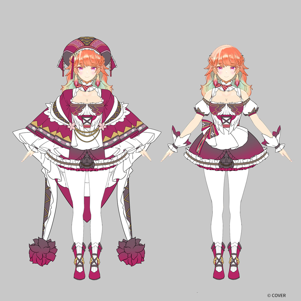 [Deposit-Poll] Wetrose Takanashi Kiara Hololive EN Vtuber Drawn to Dawn Concert New Outfit Cosplay Costume 