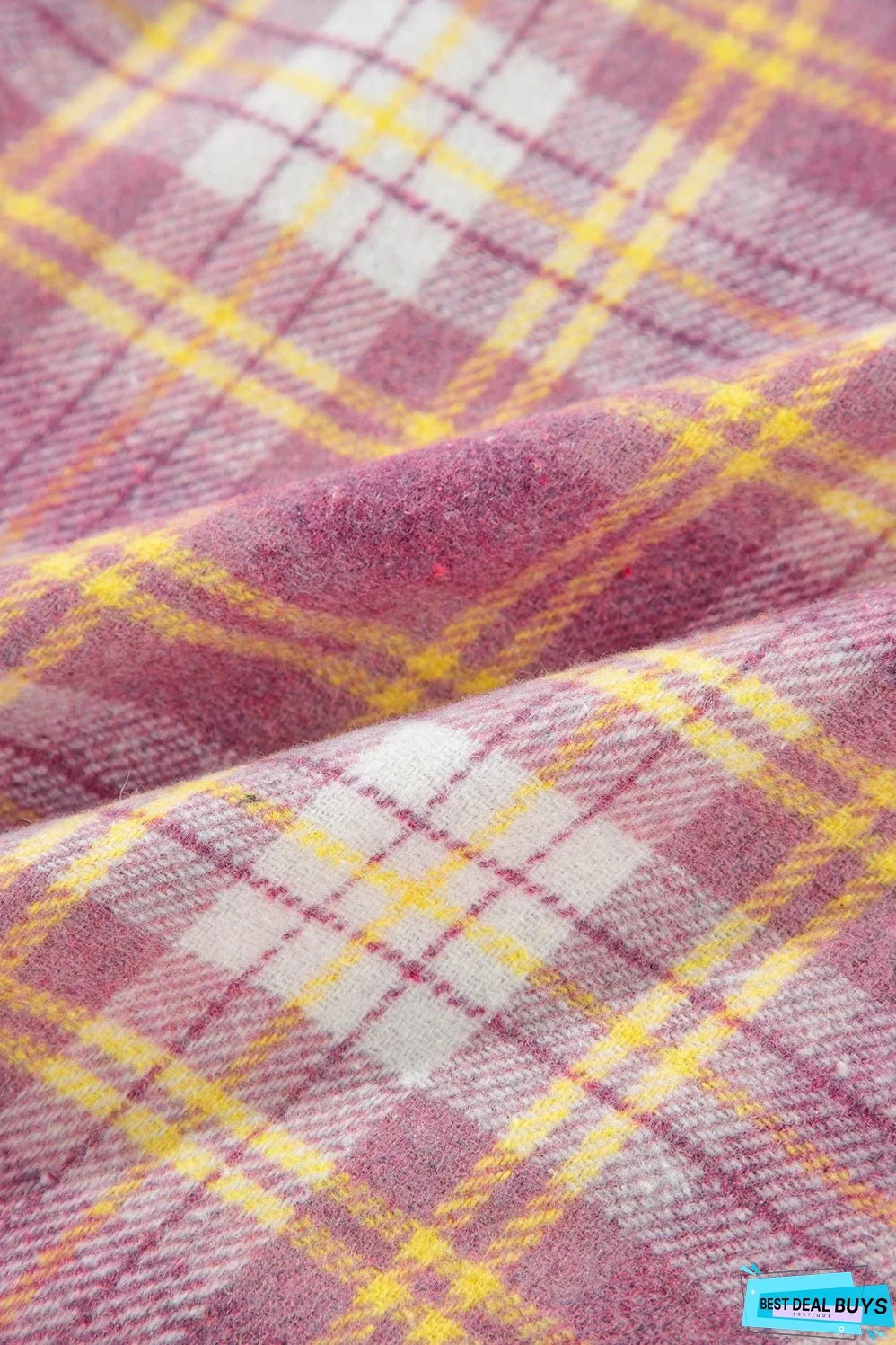 Plaid Chest Pocket Shacket