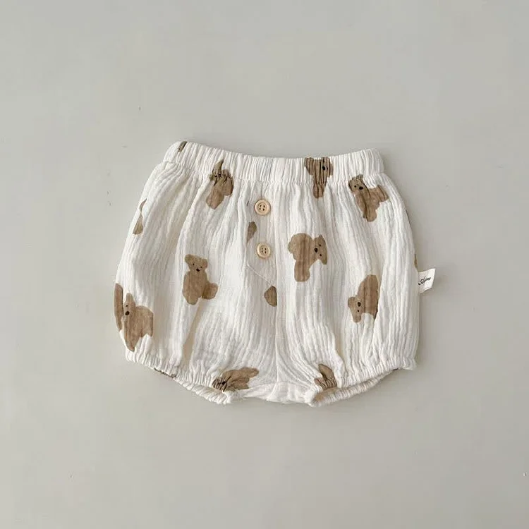 Baby Toddler Elastic Waist  Bloomers