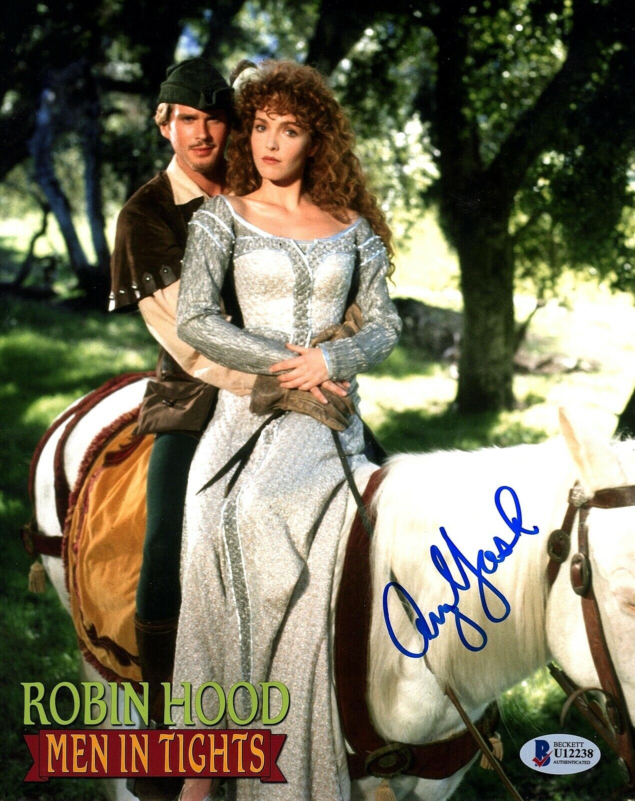 AMY YASBECK Signed Autographed 8X10 Photo Poster painting ROBIN HOOD