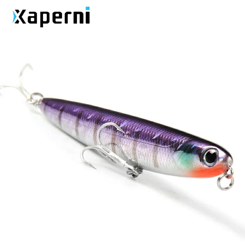 Xaperni professional fishing tackle hot 5pcs/lot  fishing lures,fishing bait 110mm 13g pencil bait, mixed colors,free shipping