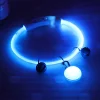 USB rechargeable luminous dog collar pet night dog walking collar