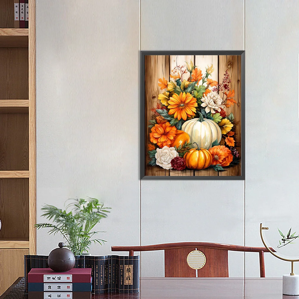 Full Round Diamond Painting 40*50cm - Pumpkin