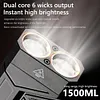 Small Flashlight Rechargeable Portable Torch 1500 High Lumens Pocket Lantern