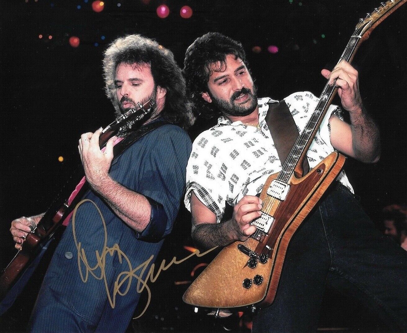 * DON BARNES * signed 8x10 Photo Poster painting * 38 SPECIAL * PROOF * 2