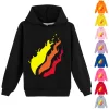 Kid Boy Girl Preston Play Casual Printed Hoodies