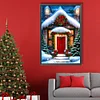 (40*60cm)Christmas House - Full Round Drill Diamond Painting