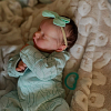 [New] 17'' Real Lifelike Sleeping Girl Reborn Soft Silicone Vinyl Baby Doll Enkira - RBBI-Myrebornbabydoll&reg; Myrebornbabydoll&reg;
