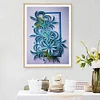 Quilling Flower -Crystal Rhinestone Diamond Painting