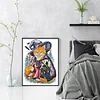 Cat Castle-14CT Stamped Cross Stitch 27*34cm/10.63*13.39in tapestrymarket
