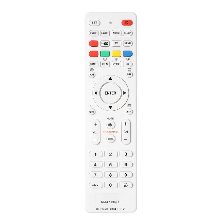 Universal Smart TV Remote Control Replacement for RM-L1130+X RM-L113+12