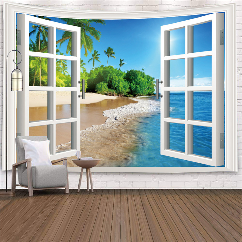 

Window Beach - Printed Tapestry, 100*75cm, 501 Original
