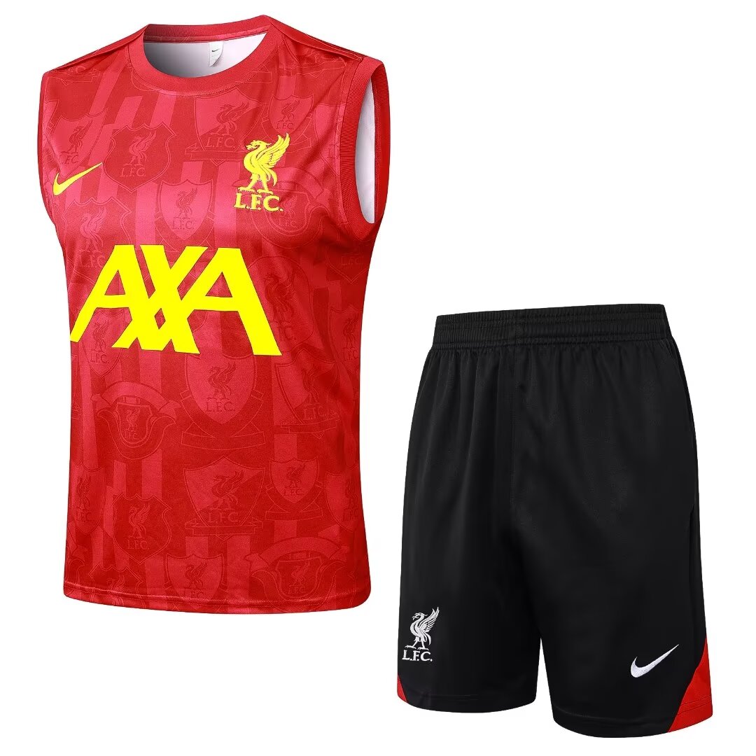 24/25 Liverpool Training Kit Vest Football Shirt Thai Quality