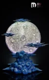 Super Saiyan 4 Moon ONLY with LED - Dragon Ball Resin Statue - Du-Studio