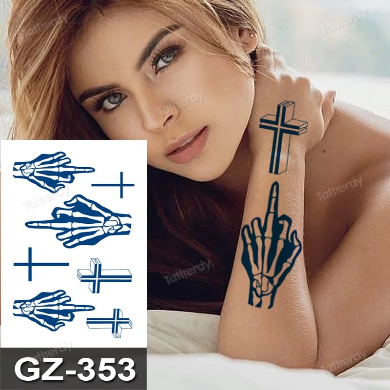 juice tattoo natural fruit ink body art painting Semi-permanent tattoo sticker lasting 7-15 days cartoon anime rabbit elephant