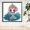 Diamond Painting-DIY Crystal Rhinestone Peacock Girl