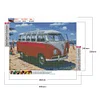Diamond Painting-DIY Full Round Drill Trip Bus