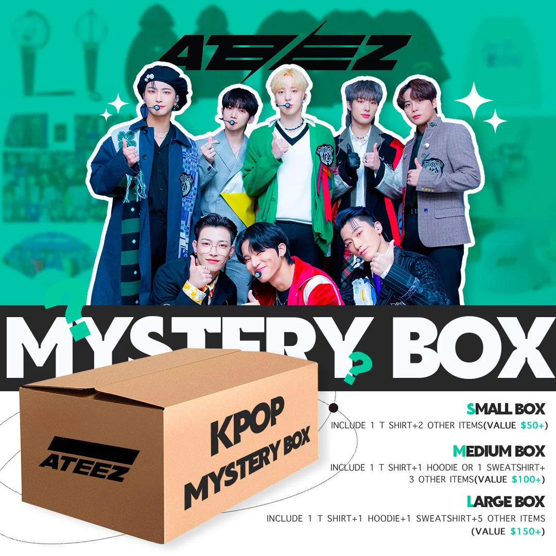 Kpop Mystery Box BTS/BLACKPINK /STRAY KIDS/ATEEZ/NEW JEANS