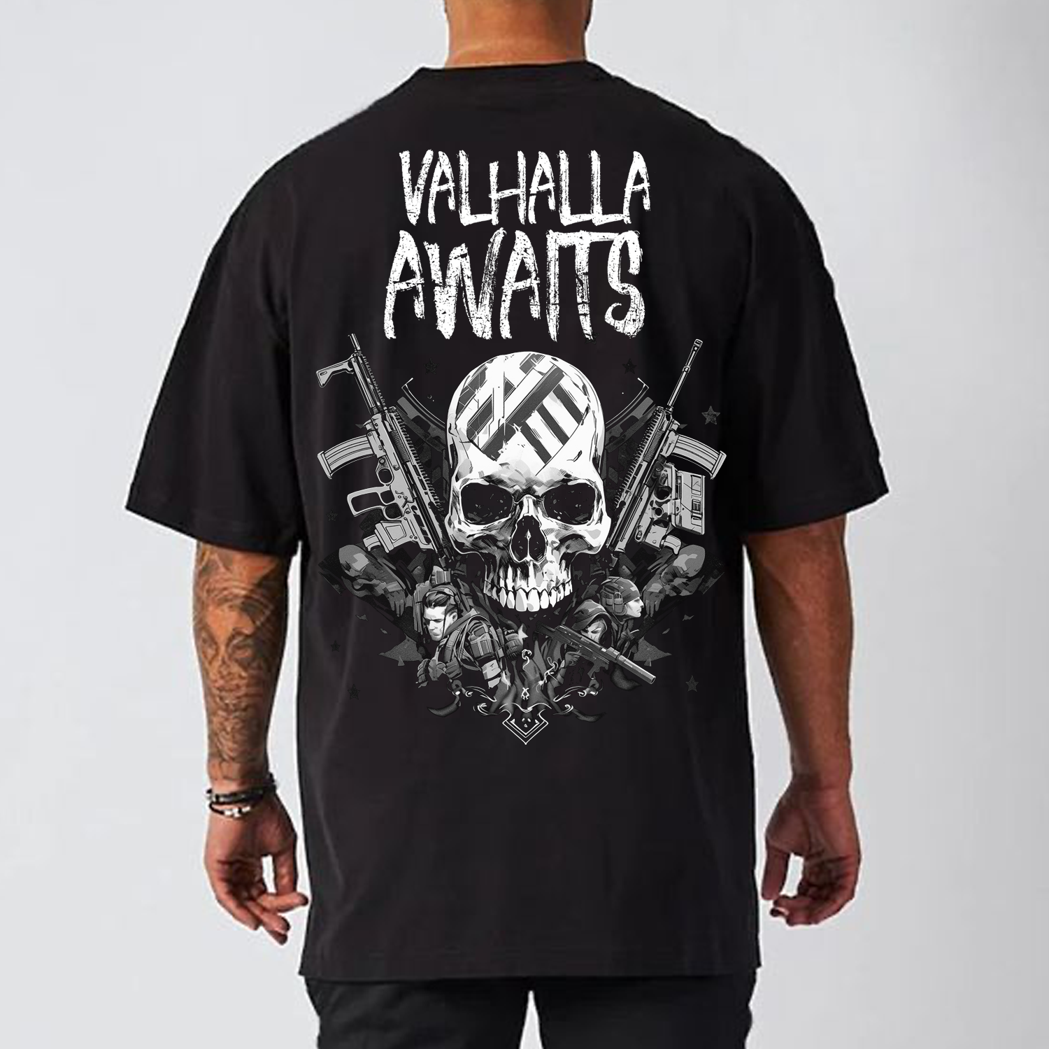 Valhalla Awaits Men's Short Sleeve T-shirt