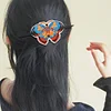 5Pcs PU Butterfly Diamond Embroidery Painting Hairpins