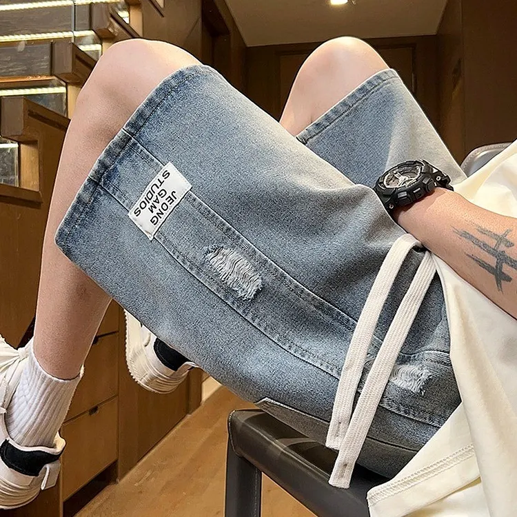 Men's Lightweight Denim Jeans for Spring & Summer