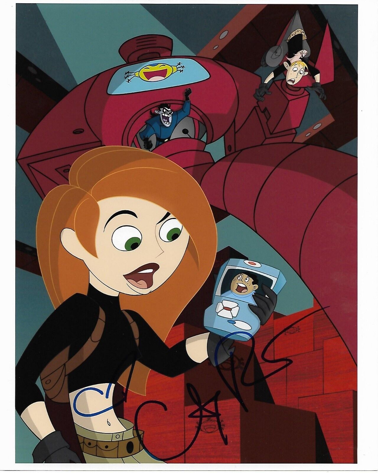 CHRISTY CARLSON ROMANO KIM POSSIBLE AUTOGRAPHED Photo Poster painting SIGNED 8X10 #5