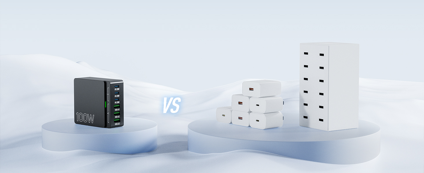small and lightweight power adapter