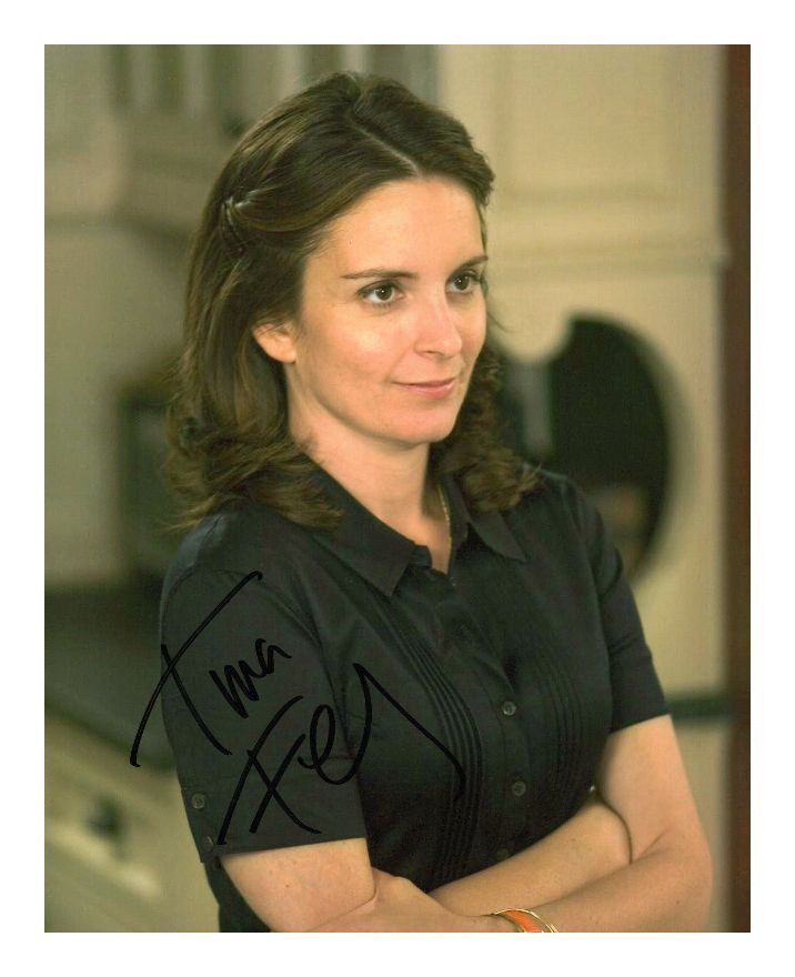 TINA FEY AUTOGRAPHED SIGNED A4 PP POSTER Photo Poster painting PRINT 3