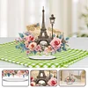 Tour Eiffel en acrylique - ornement d&rsquo;artisanat 5d bricolage