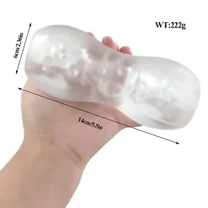 Jelly Ribbed Pocket Penis Dick Cock Stroker Sleeve Men Male Masturbator Sex Toys Jelly Ribbed Pocket Penis Dick Cock Stroker Sleeve Men Male Masturbator Sex Toys