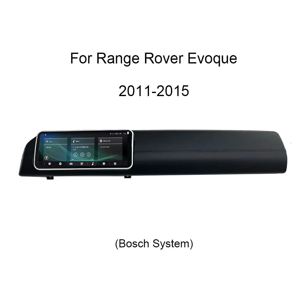 12,3 Zoll Android Auto GPS Bildschirm Upgrade Multimedia Player f&uuml;r Land Rover Range Rover Evoque mit Bosch System L538