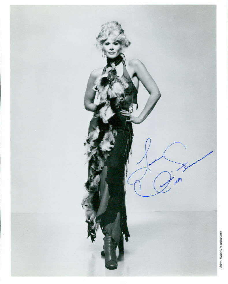 Connie Stevens (Vintage) signed Photo Poster painting COA