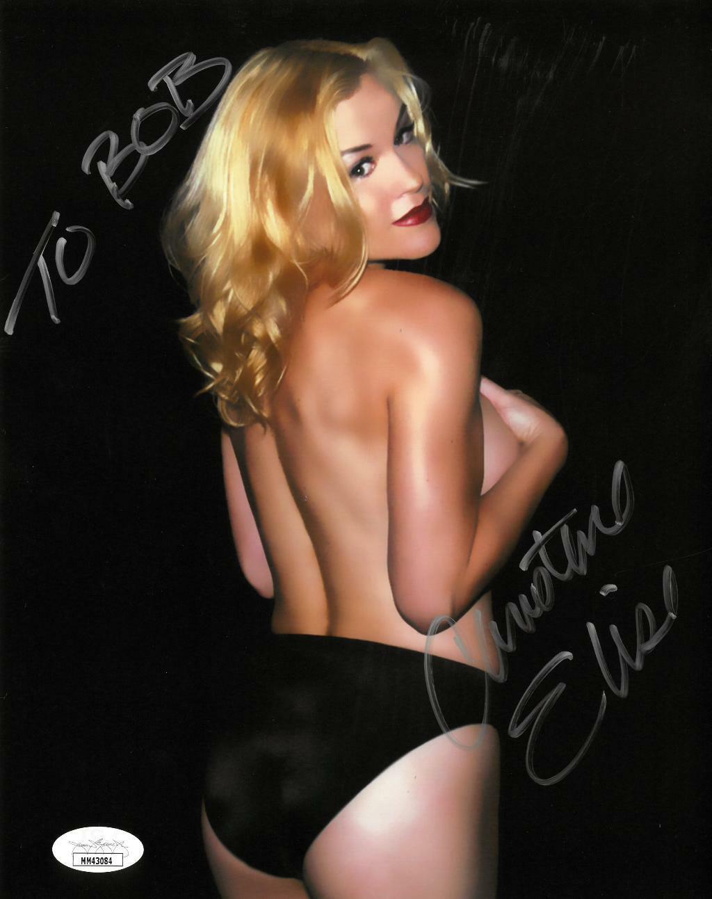 Christine Elise Signed Authentic Autographed 8x10 Photo Poster painting JSA #MM43084