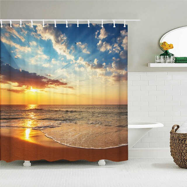 

Shower Curtain – Sunlight Ocean-180*180cm, 501 Original