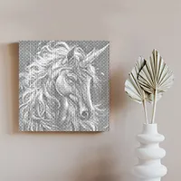 Majestic Unicorn - Dot Painting