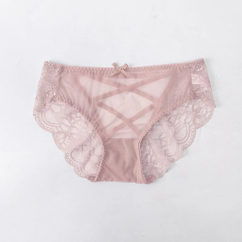 Ladies sexy soft underwear, breathable, transparent underwear, size M, L XL, high quality