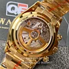Rolex Daytona Le Mans Yellow Gold 126528LN with 4132 movement Super Clone (Gain weight)