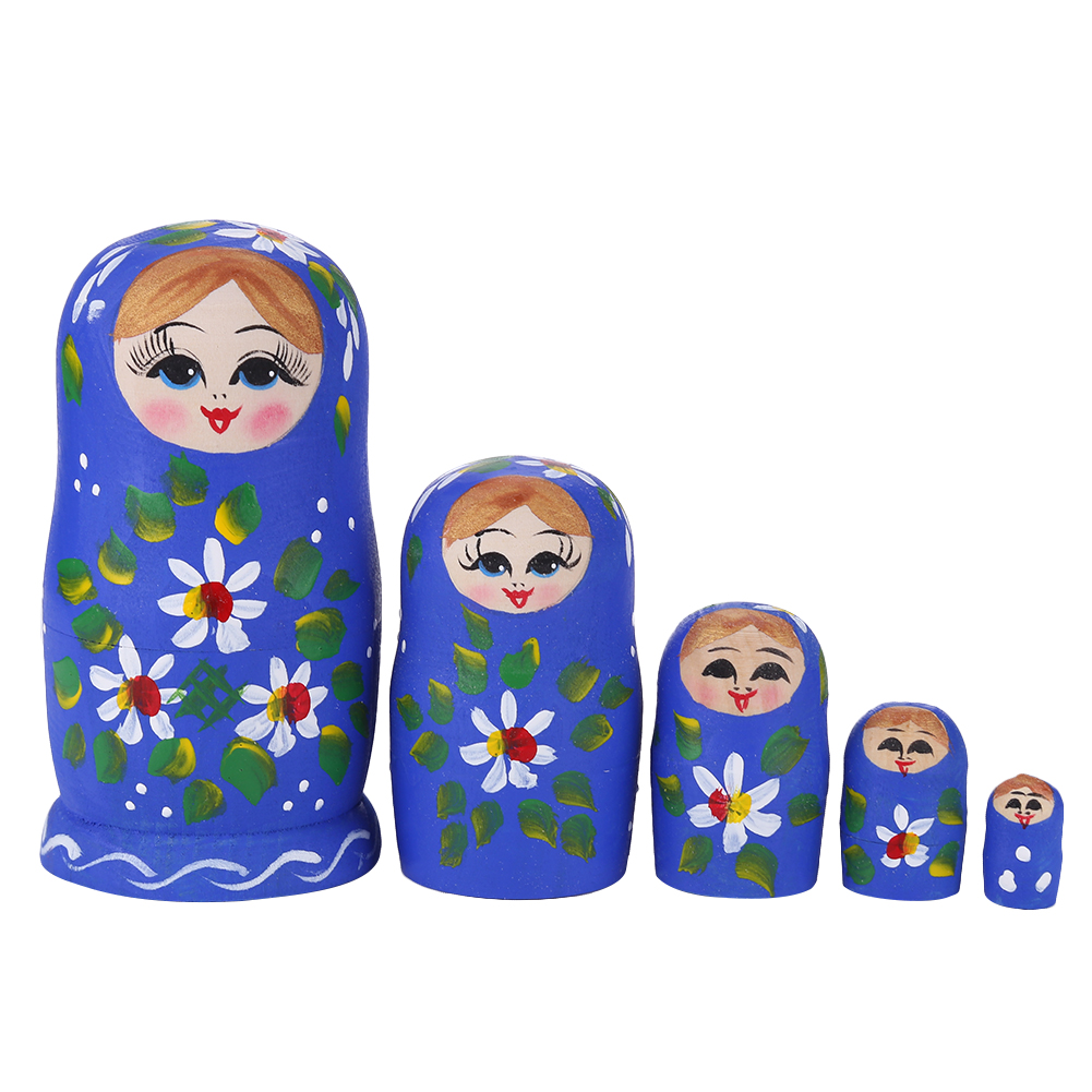 

5 Layers Gir Matryoshka Nesting Dolls, 501 Original