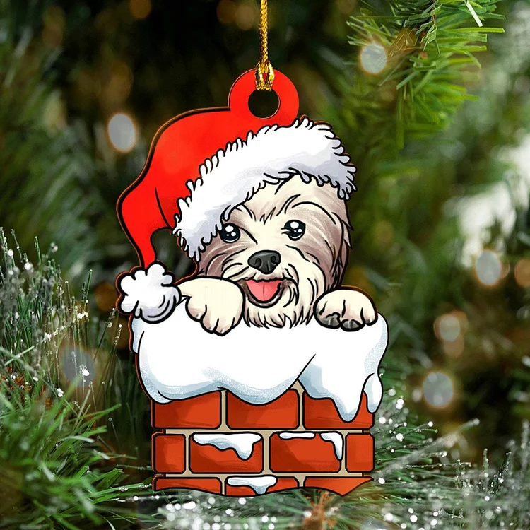 cute puppy pendant decorations