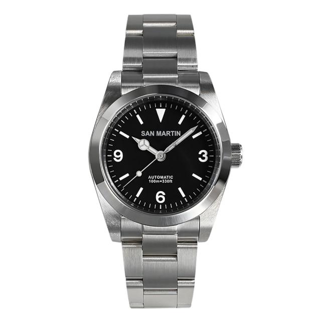 36mm San Martin SN021-G Vintage Men Watch San Martin Watch San Martin Watch