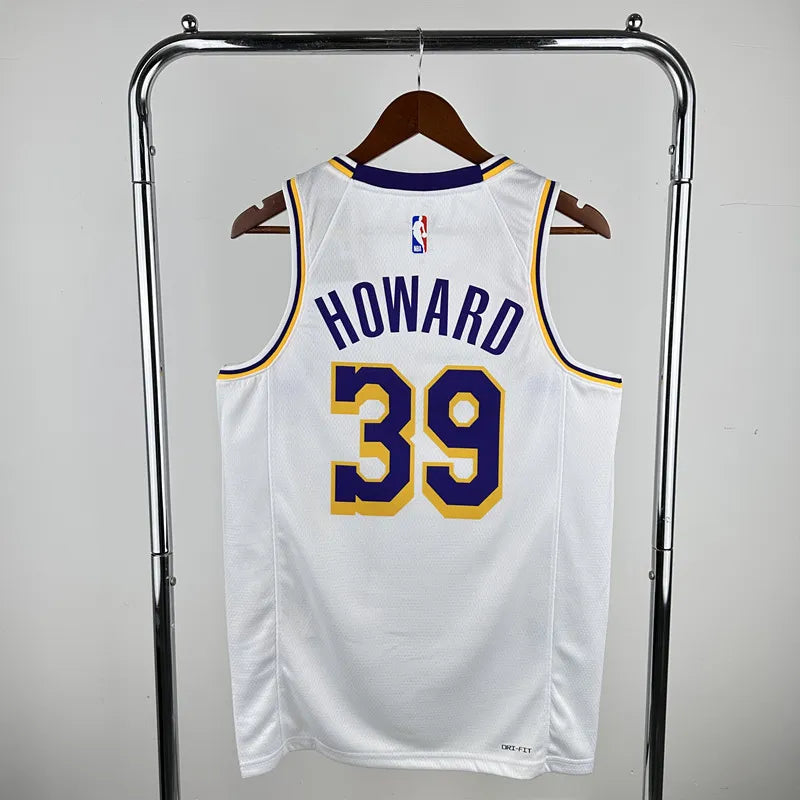 Maillot Los Angeles Lakers 39 HOWARD NBA Basket Maillot De Fou, site maillot de foot pas cher