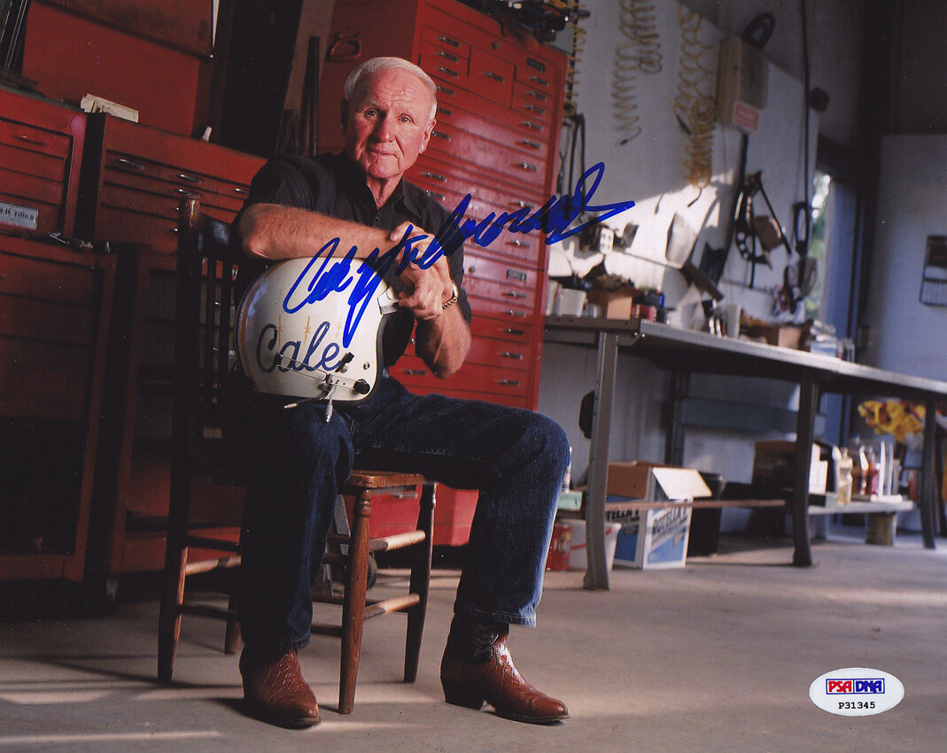 Cale Yarborough SIGNED 8x10 Photo Poster painting NASCAR LEGEND PSA/DNA AUTOGRAPHED