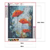 Diamond Painting -DIY Round Drill Three Flowers(40X50CM)